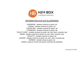 infos sur H24 BOX